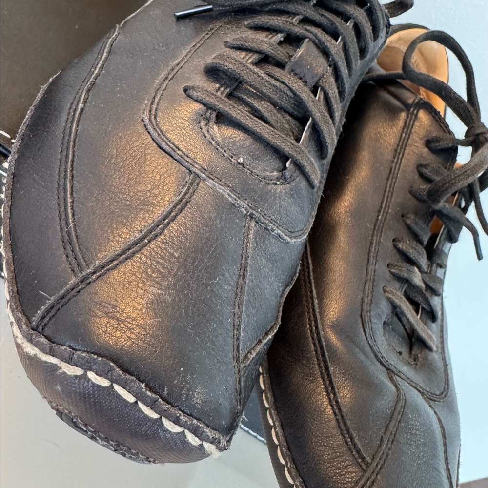 Cole Haan Black Leather Oxfords Lace Men’s SZ 10 - Picture 3 of 14